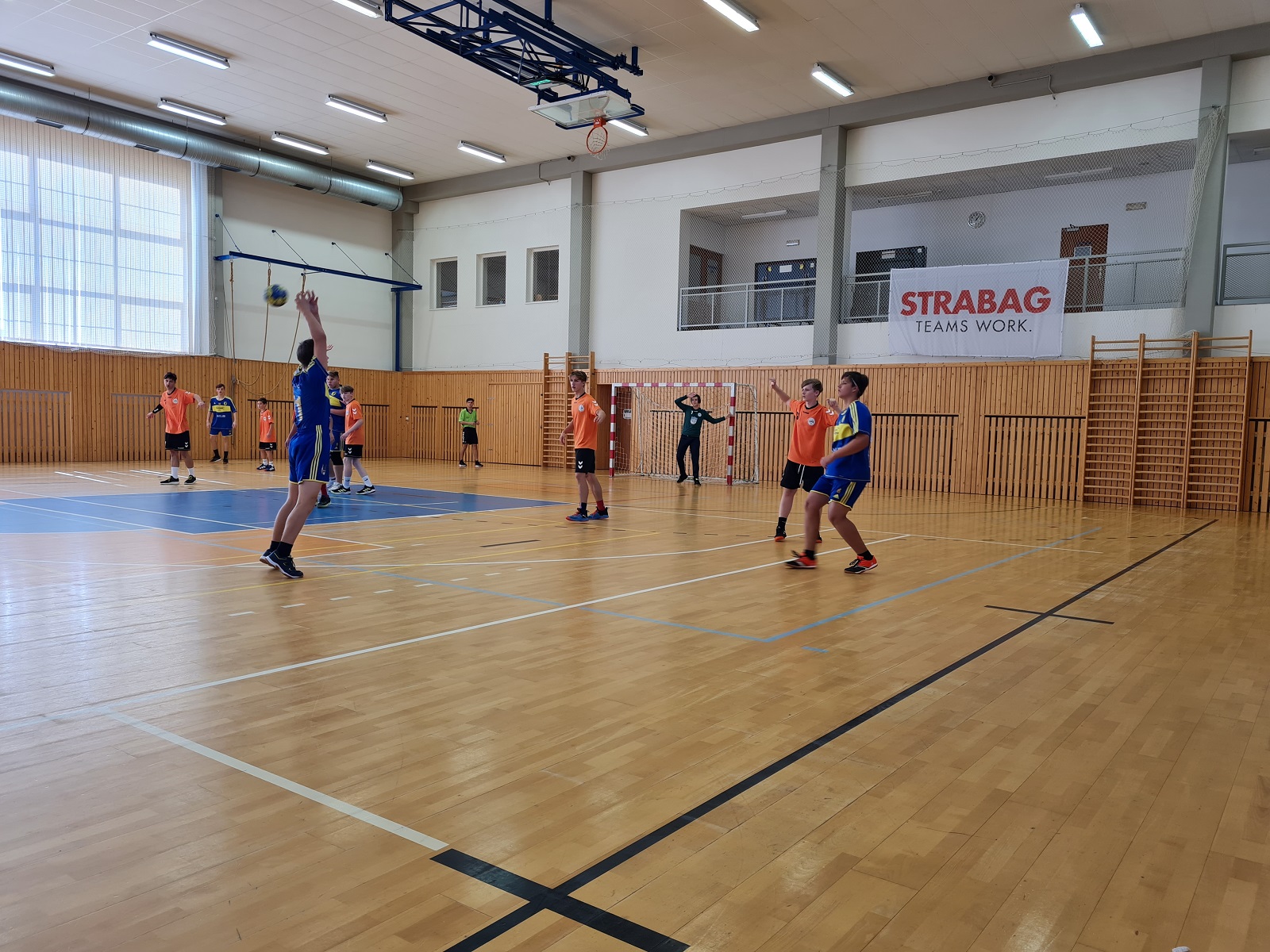 2.kolo SL mladšího dorostu:  Česká Lípa - Sokol Bělá 29:30 (13:13) - fotka 4