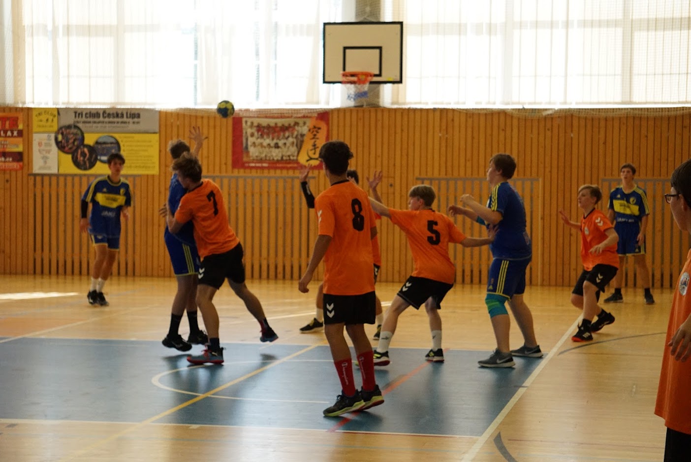 2.kolo SL mladšího dorostu:  Česká Lípa - Sokol Bělá 29:30 (13:13) - fotka 9