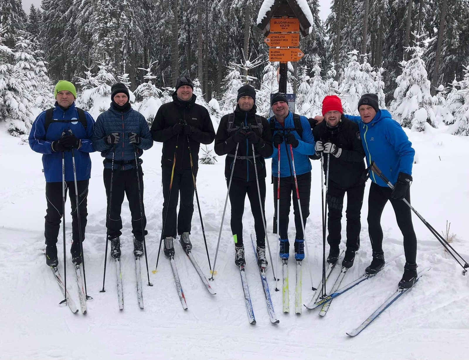 Soustředění staré gardy v Krušných horách