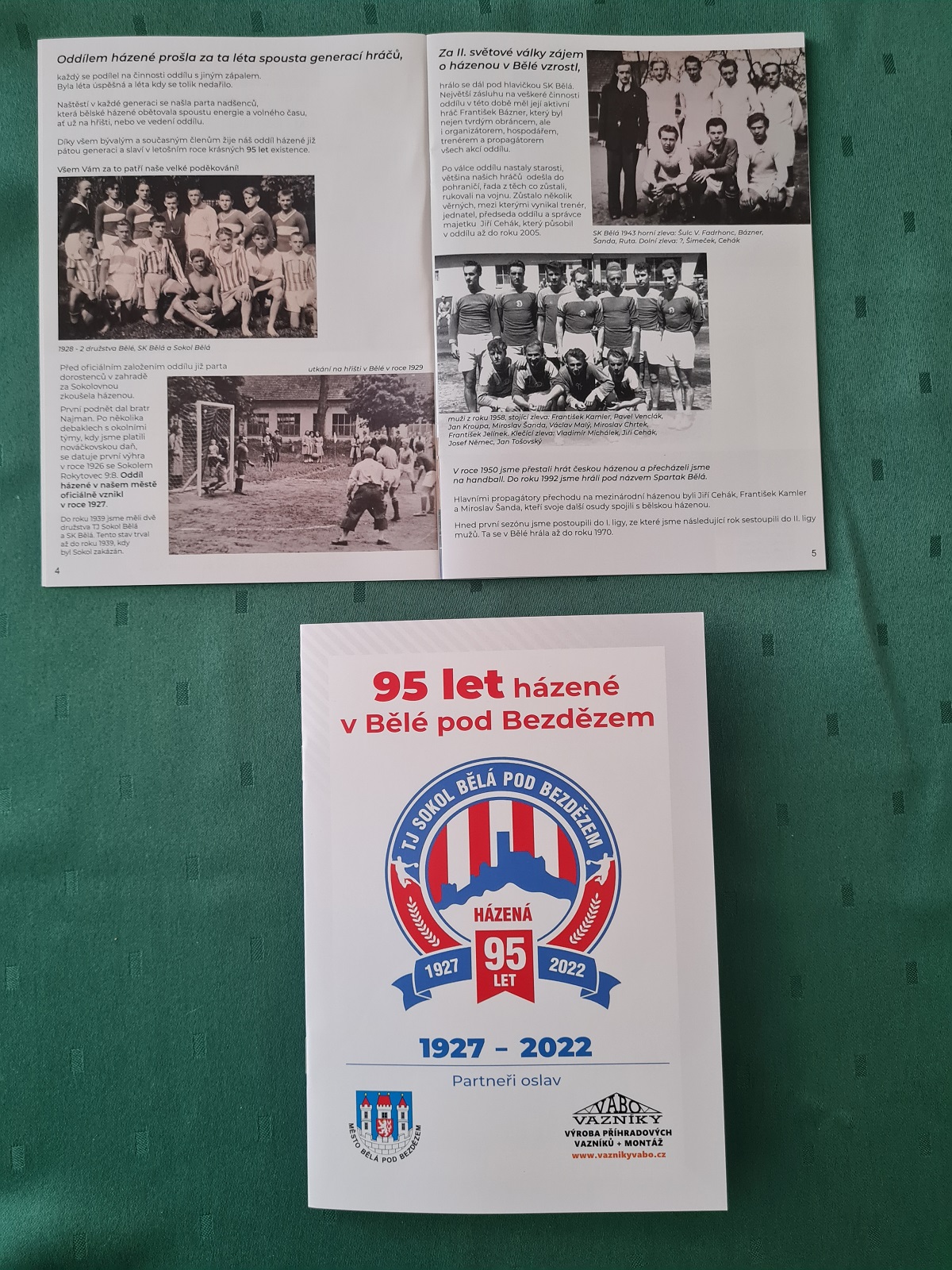 Oslavy 95 let házené v Bělé p.Bezd. - 18.6. 2022 - fotka 8