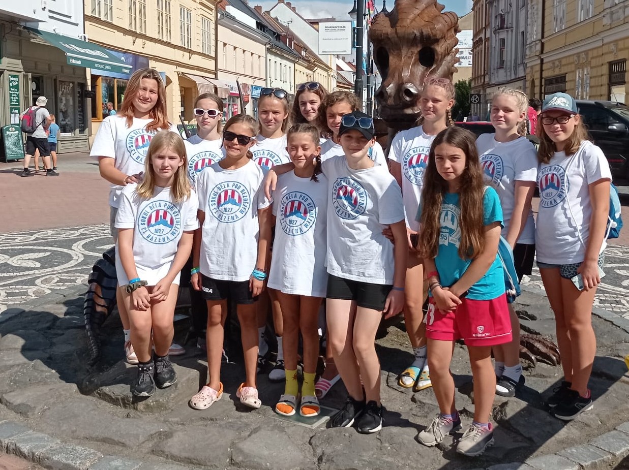 Soustředění mladších a starších žákyň v Jičíně 16. - 20. 8. 2023 