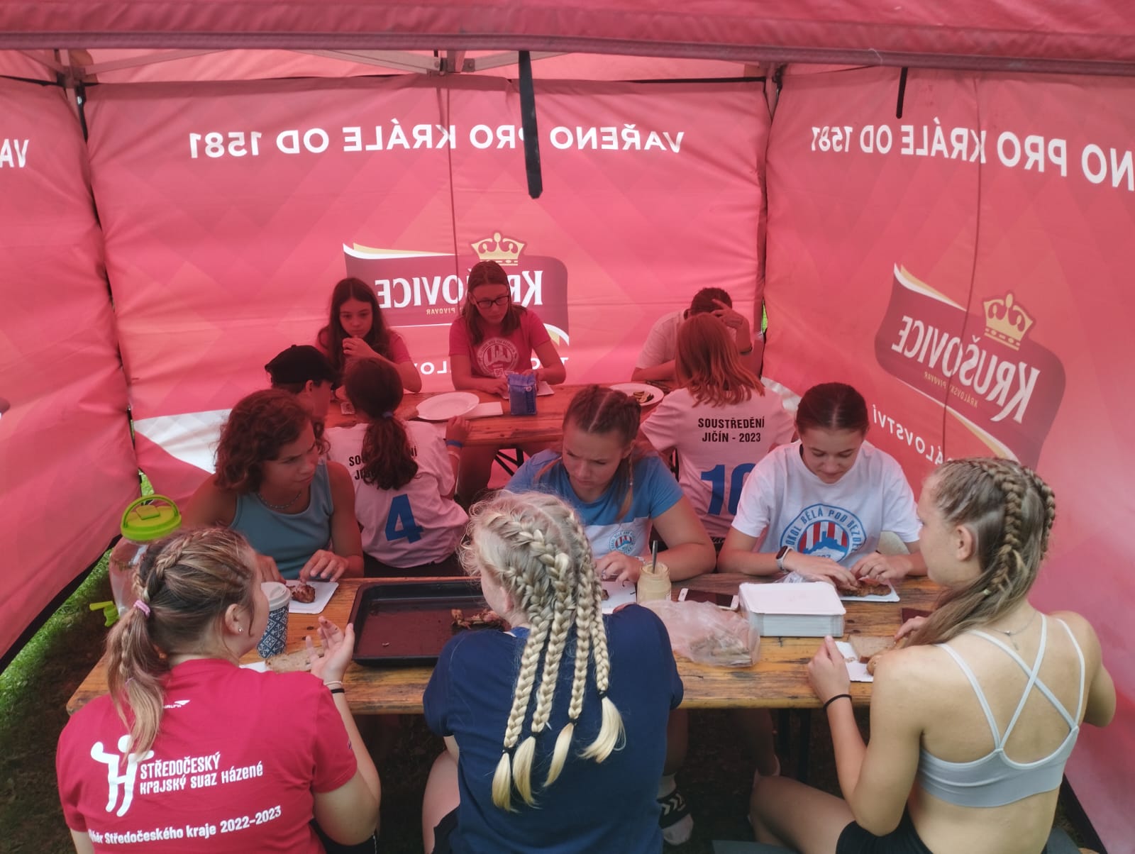 Soustředění mladších a starších žákyň v Jičíně 16. - 20. 8. 2023  - fotka 19