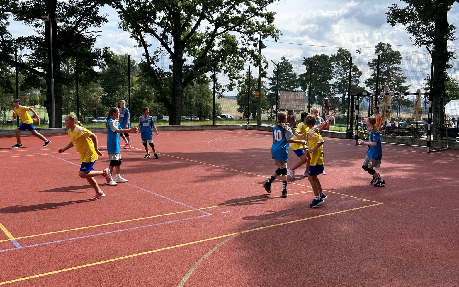 Turnaj mladších žaček v Hudlicích - 3.9.2023 - fotka 9