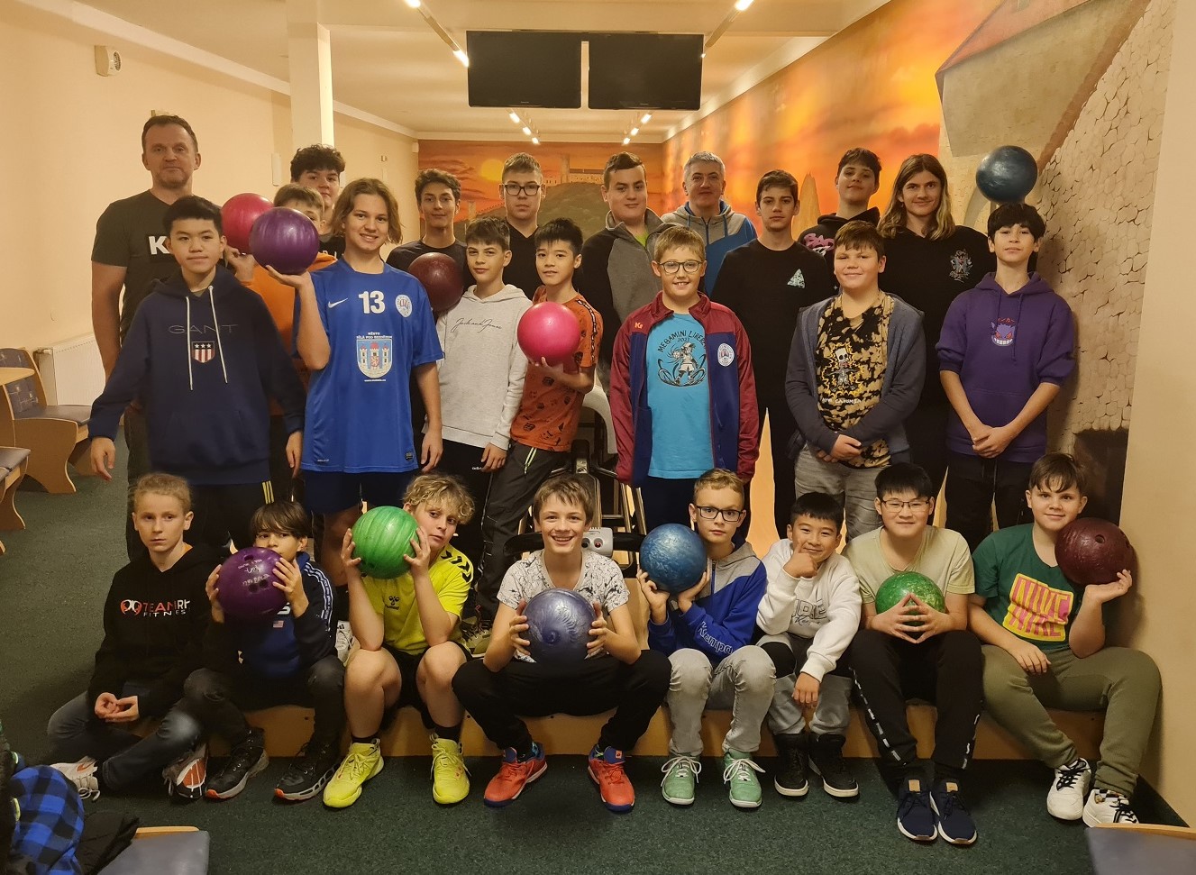 Vánoční turnaj žáků v bowlingu