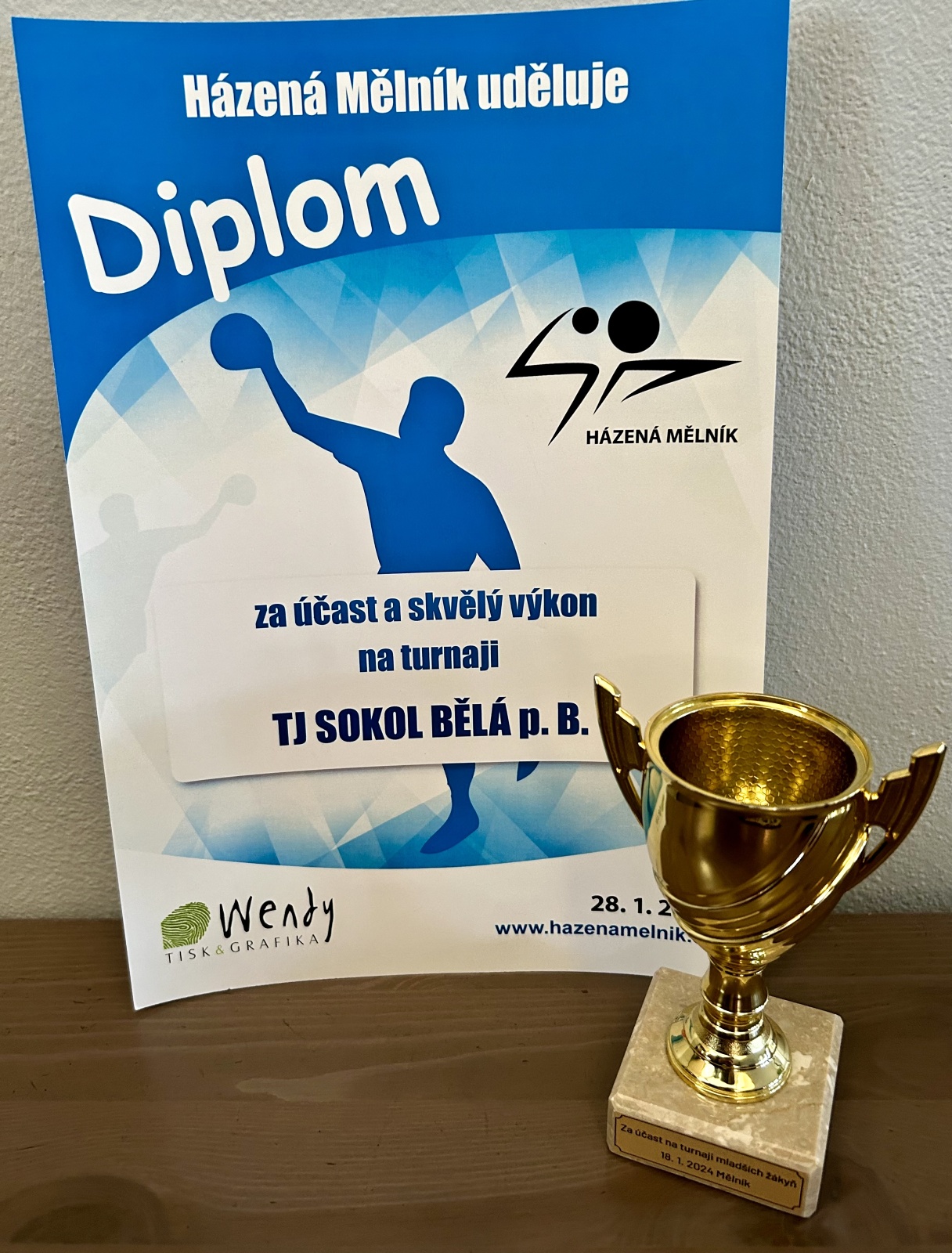 Přípravný turnaj v Mělníku - 28.1.2024 - fotka 3