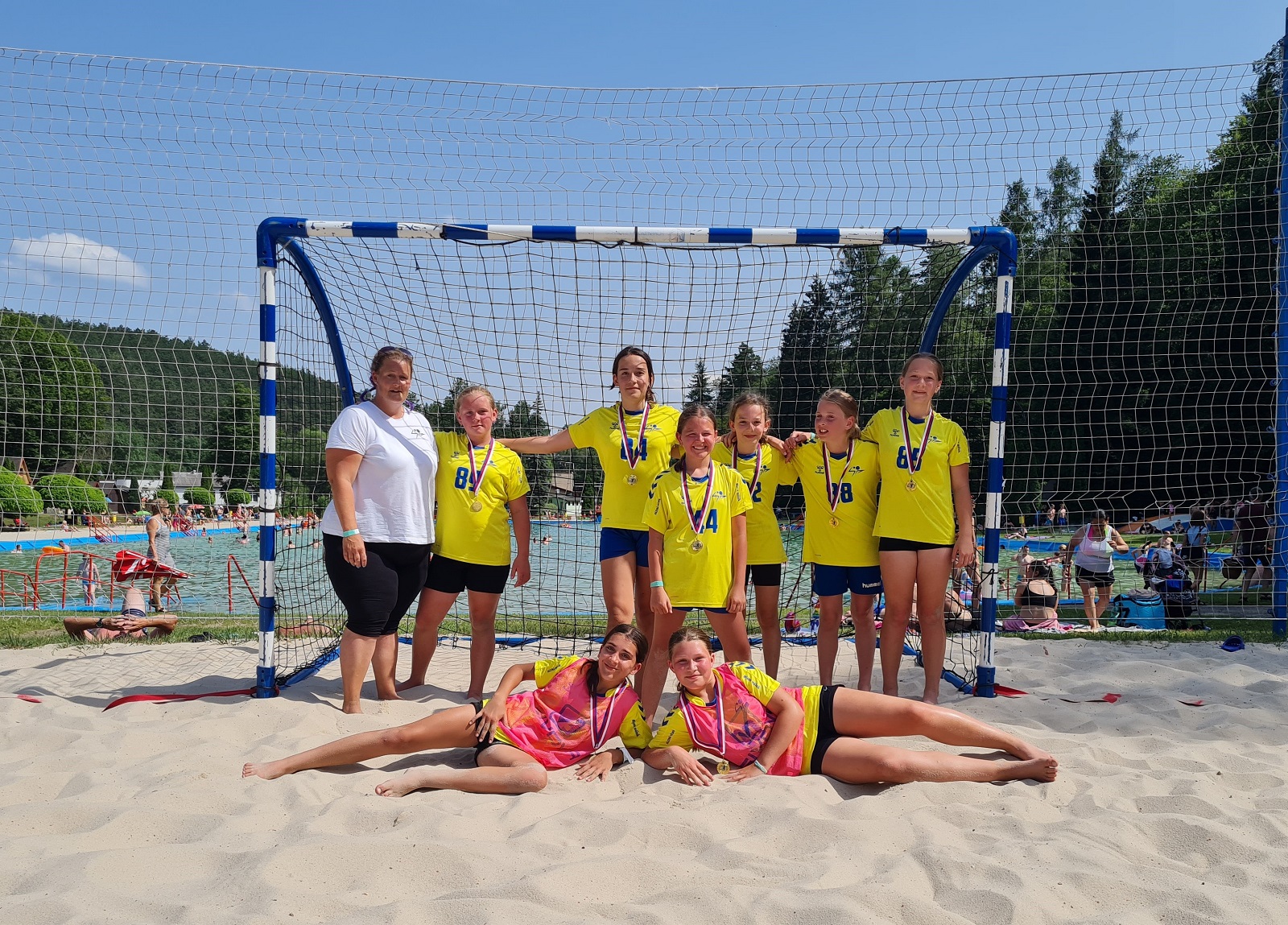 Vítězem 2.ročníku dětské plážovky tým Raptors - fotka 3