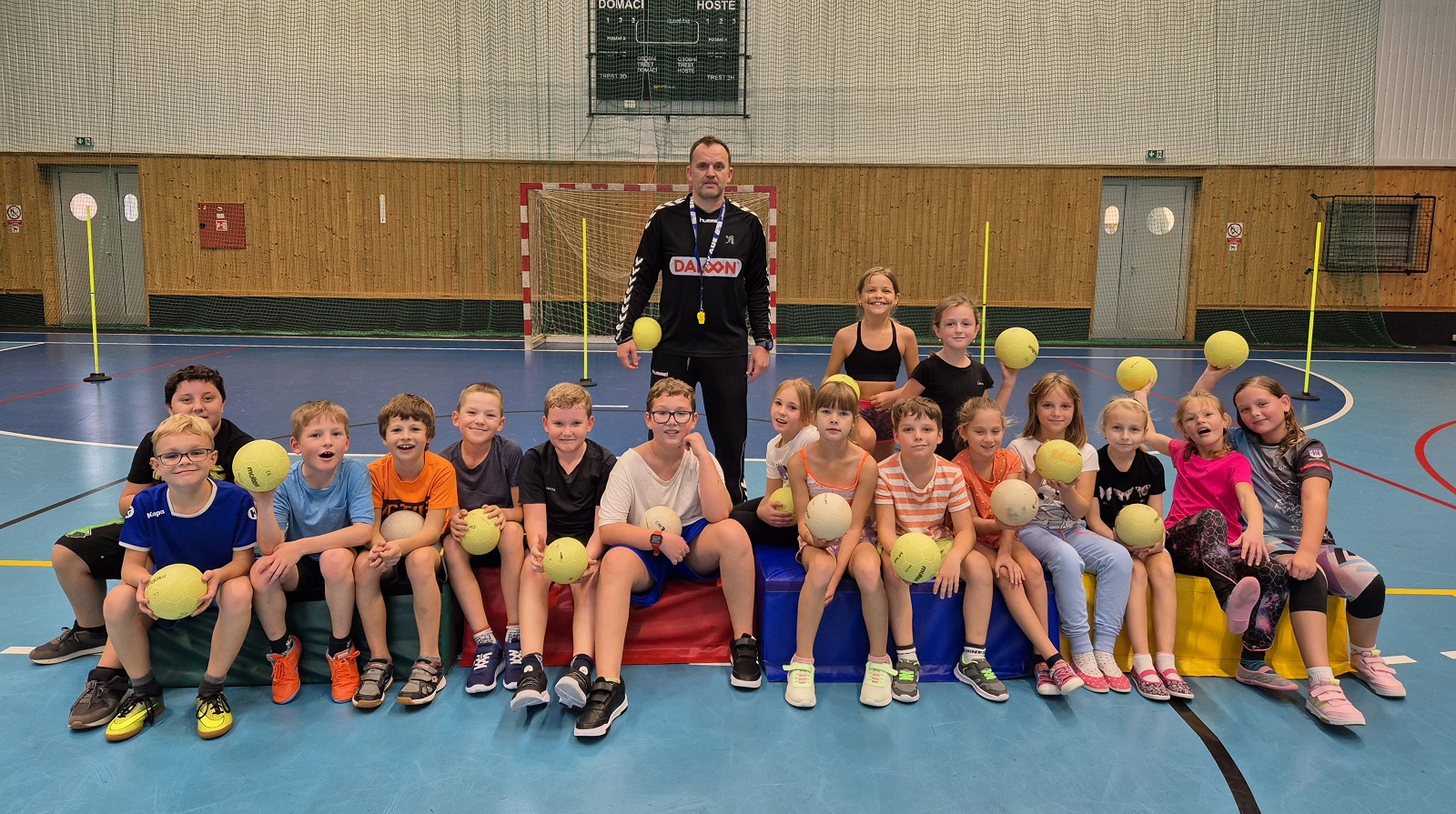 Ukázkové tréninky házené