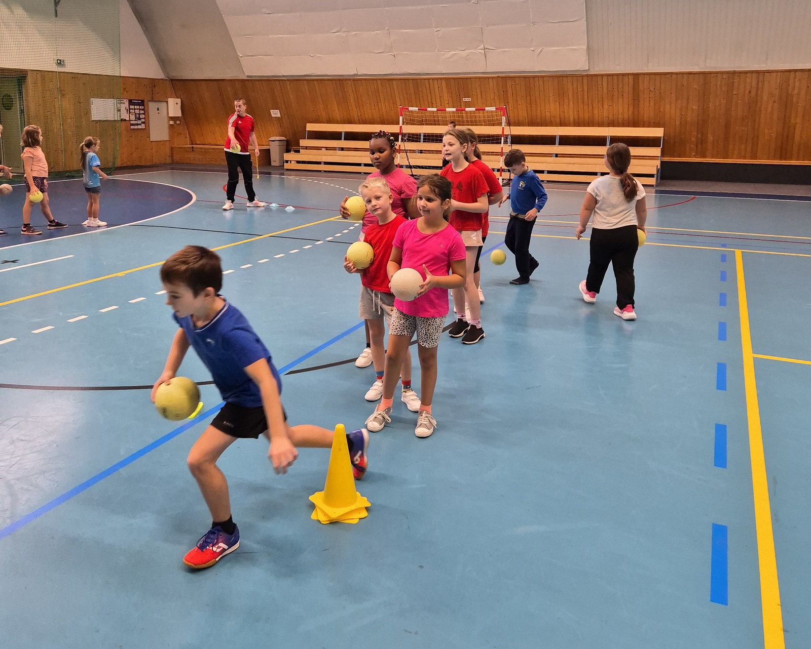 Ukázkové tréninky házené - fotka 11