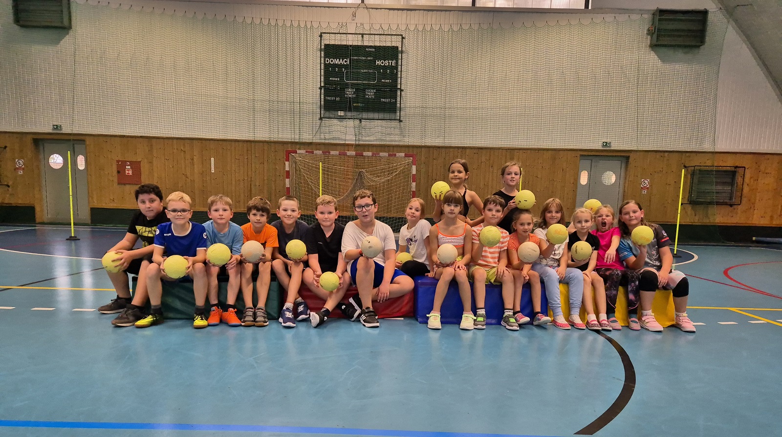 Ukázkové tréninky házené - fotka 2