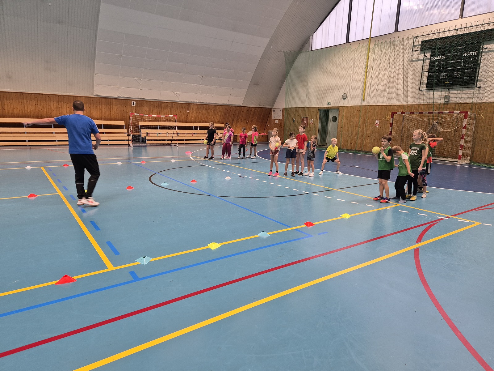 Ukázkové tréninky házené - fotka 7