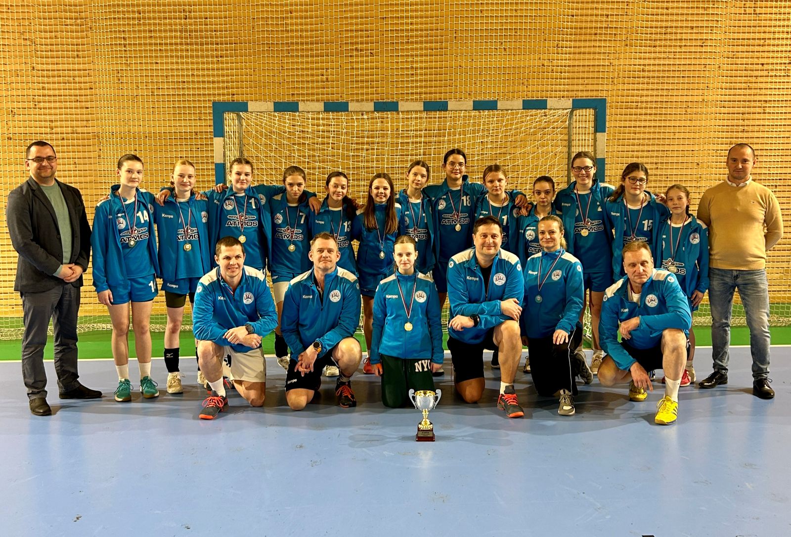 Zimní soustředění začek v Bytči.