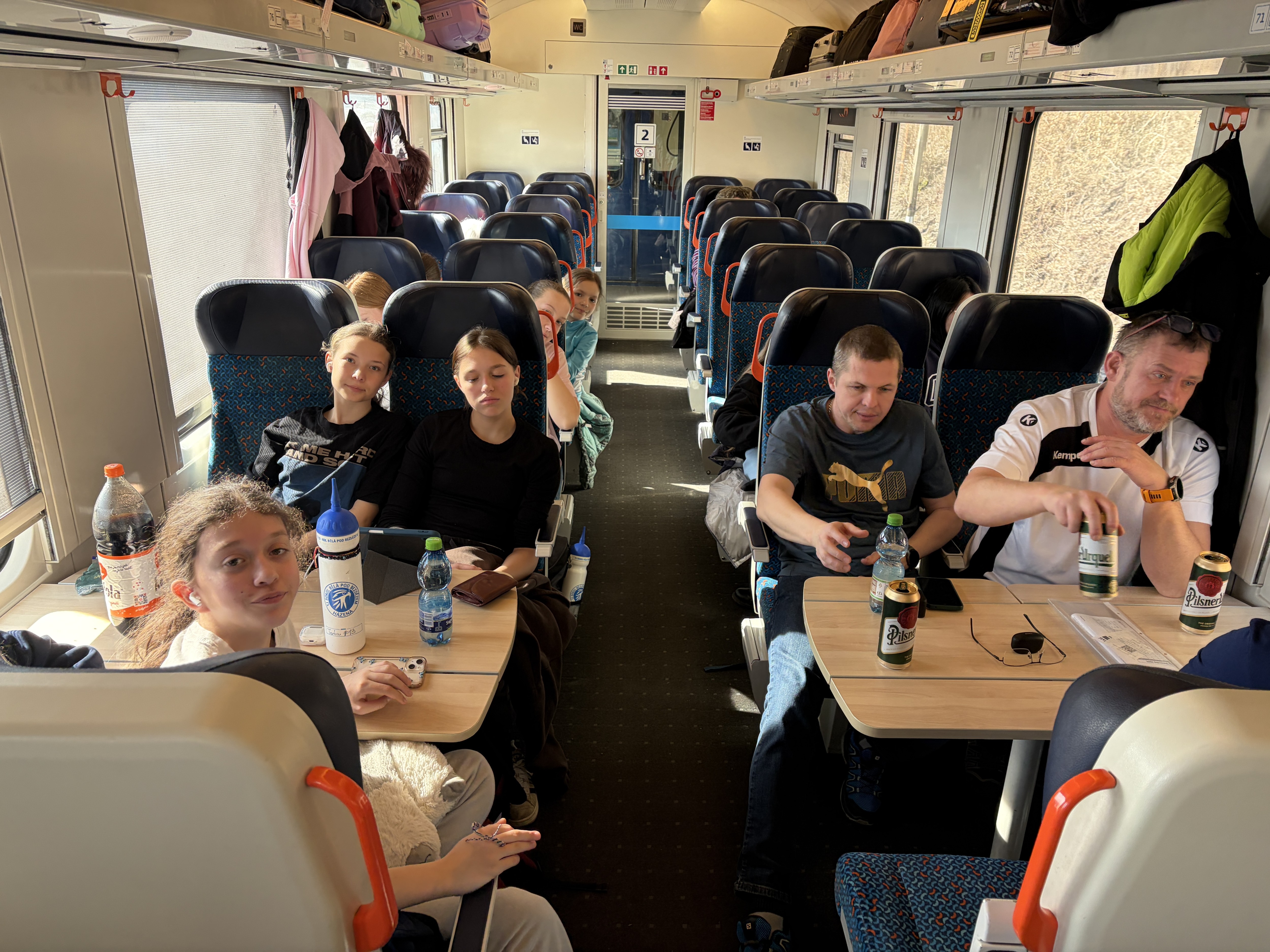 Zimní soustředění žaček v Suľovských skalách - fotka 20