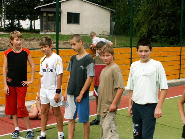 Ml.žáci zakončili 1.týden tréninků testováním