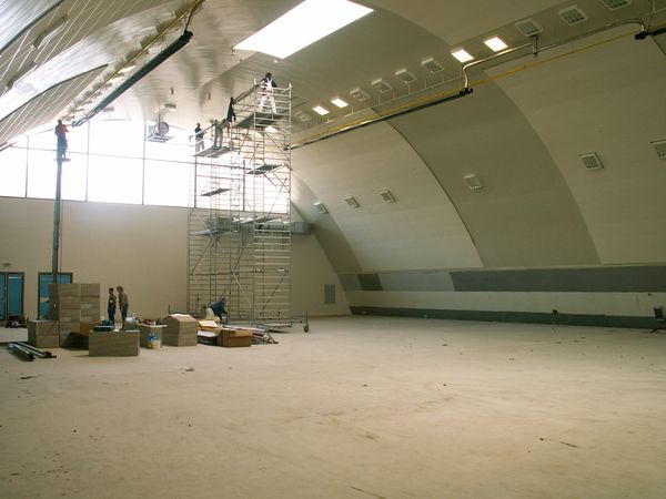 Kontrolní den na hale