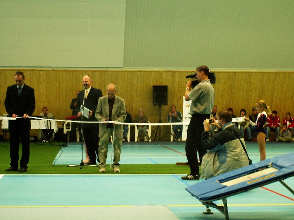 Hala byla slavnostně otevřena ...