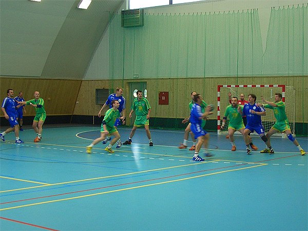 Sokol Bělá - Jiskra Mimoň  33:24 (18:13)