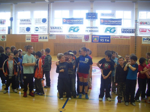 Turnaj mini 4+1 -Zruč n. S. 4.4.2009