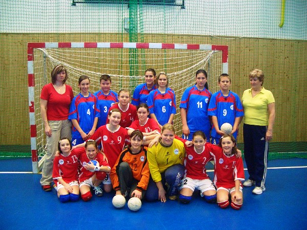 Handball Tour - mladší žačky ,sobota 27.2.2010